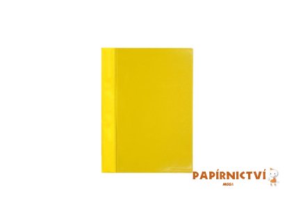 Rychlovazač A4 PVC bez kapsy žlutá 5-420Y