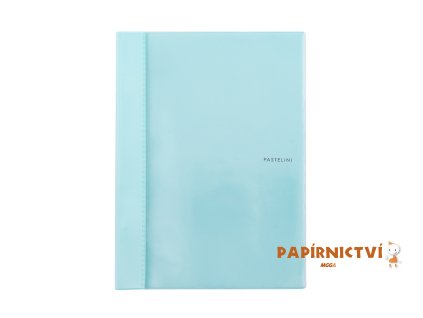 Rychlovazač A4 PVC s kapsou PASTELINI zelená 5-433