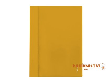 Rychlovazač A4 PVC s kapsou VERDE hořčice 5-438