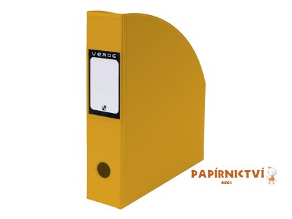 Magazín box VERDE hořčice 5-442