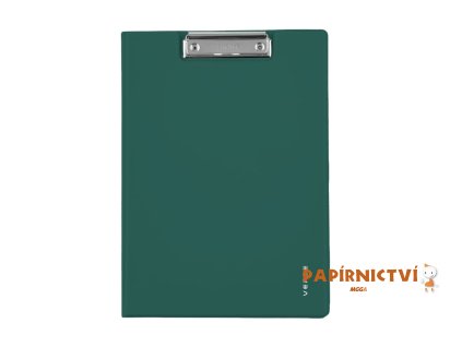Dvojdeska A4 plast VERDE zelená 5-497