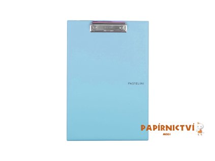 Jednodeska A5 plast PASTELINI modrá 5-556