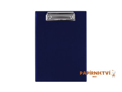 Dvojdeska A5 plast Classic modrá 5-563