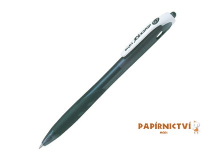 Kuličkové pero Réxgrip, 0.7, černá