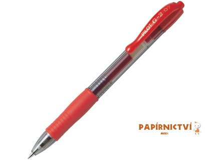 Gelový roller G-2 0,7 -  červený