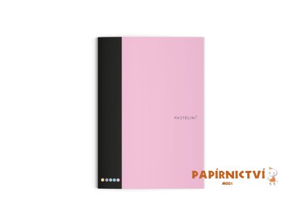Sešit A4 444 PASTELINI růžová 6-90125