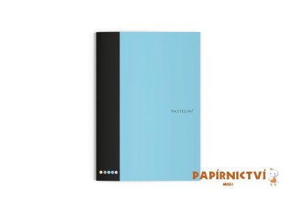 Sešit A4 444 PASTELINI modrá 6-90325