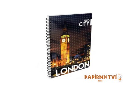 Twin wire blok A6 Soft GEO CITY London 7-59717