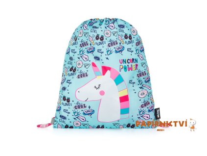 Sáček na cvičky Unicorn iconic 7-63323