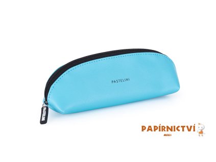 Pouzdro etue PU PASTELINI modrá 7-830