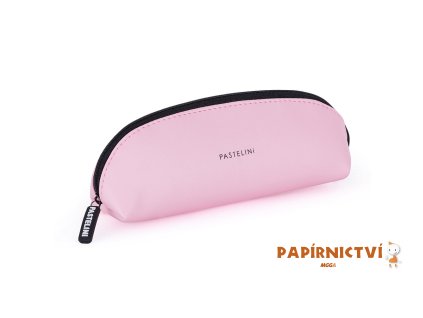 Pouzdro etue PU PASTELINI růžová 7-831