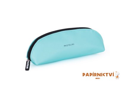 Pouzdro etue PU PASTELINI zelená 7-832