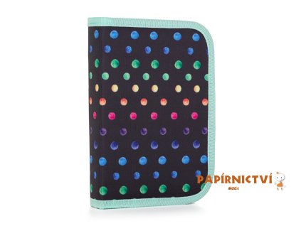Penál 1 p. 2 chlopně, prázdný OXY GO Dots 7-90024