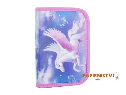 Penál 1 p. 2 chlopně, prázdný Pegas 8-19724