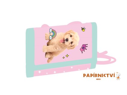 Dětská textilní peněženka mazlíčci 8-30624