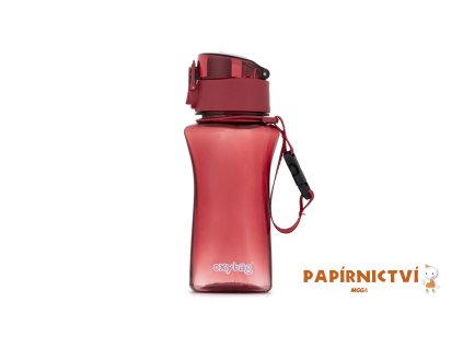 Láhev OXY TWiST 400 ml pastel red 8-59821