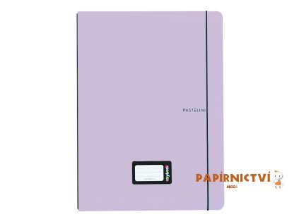 Sešit PP Oxybook A5 40 listů PASTELINI fialová 8-970
