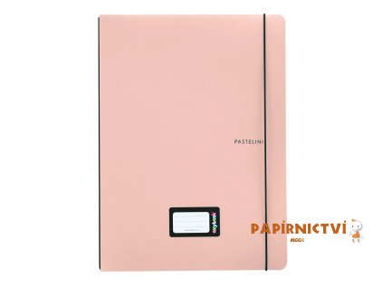 Sešit PP Oxybook A4 40 listů PASTELINI meruňková 8-973