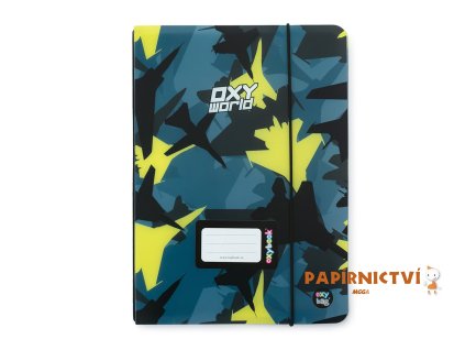 Sešit PP Oxybook A5 40 listů Oxy world 8-99120