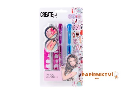 Voňavé tetovací pero 3 kusy Create it! 84208V1