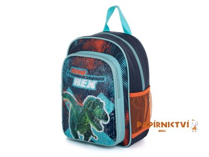 Batoh dětský předškolní flitry Premium Dinosaurus 9-17221