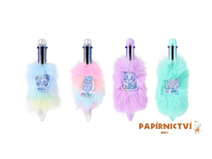 TUŽKA S 6 BARVAMI – PLYŠOVÁ 4 DRUHY CC60301