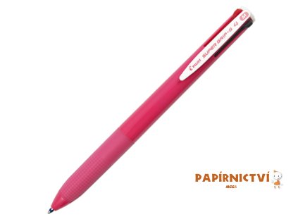 Pilot, Kuličkové pero 4barevka SuperGrip-G 4, 1.0, růžová