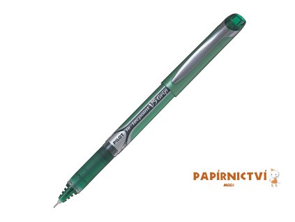 Pilot, Roller Hi-Tecpoint V5 Grip, 0.5, (F) tenký, zelená