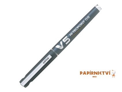 Pilot, Roller Hi-Tecpoint V5 CS, 0.5, (F) tenký, černá