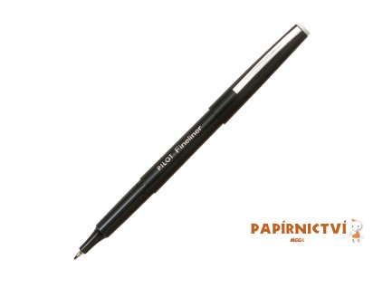 Pilot, Liner Fineliner, 1.3, (F) tenký, černá