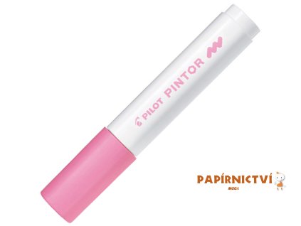 Akrylový popisovač Pilot Pintor, hrot M - růžový