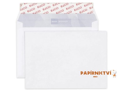 Elco, Obálka Office, C6, malá, bílá, bal. 25 ks