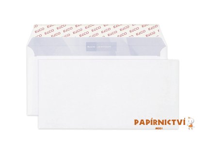 Elco, Obálka Office, C5/6 dlouhá, bílá, bal. 25 ks