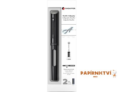 Sheaffer, Plnicí pero Calligraphy, (M) střední, černá