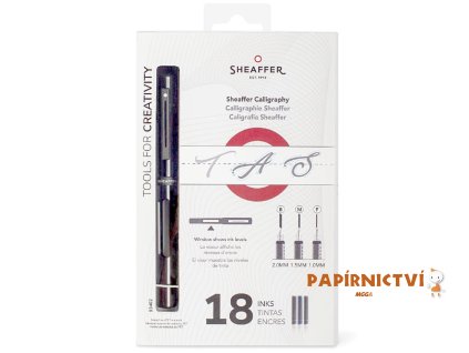 Sheaffer, Plnicí pero Calligraphy, Mini Kit, černá