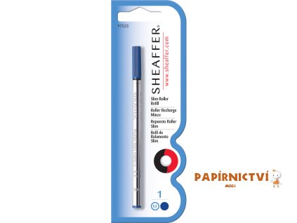 Sheaffer, Náplň do Rollerů Slim, modrá, blistr