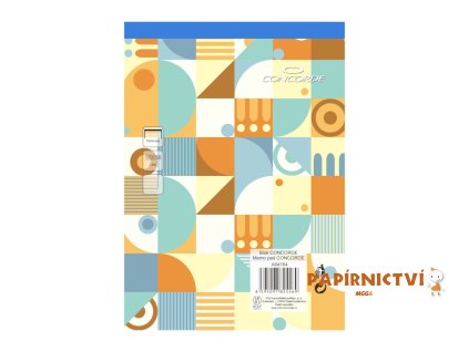 Blok CONCORDE A5 čistý, 50 listů A64164