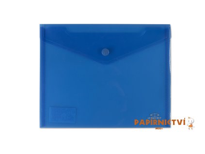 Spisové desky CONCORDE s drukem A5, transparentní modrá A80020
