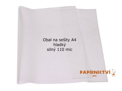 Obaly na sešity CONCORDE, A4, 110mic, sada 10ks A81000