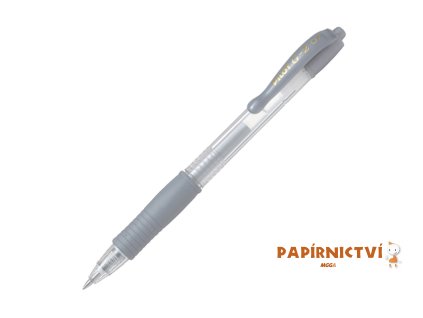 Gelový roller G-2 0,7 - stříbrný