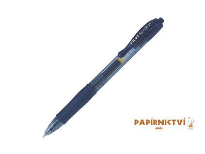 Gelový roller G-2 0,7 - modročerný