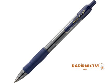 Gelový roller G-2 0,7 - modročerný