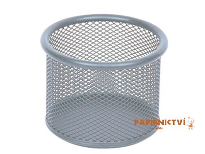 Kalíšek střední CONCORDE, kovový, 9 x 6,4 x 9cm, stříbrný A68046