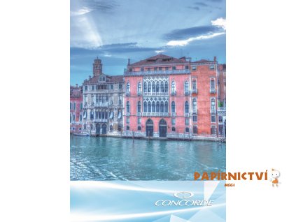 Záznamní kniha CONCORDE A4 linka 8mm, 150 listů A64106