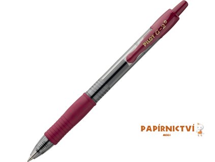 Gelový roller G-2 0,7 - tmavě červený