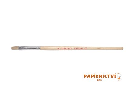 Štětec CONCORDE Natural plochý č. 8 A65810