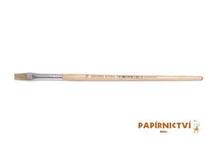 Štětec CONCORDE Natural plochý č. 10 A65811
