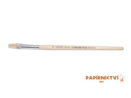 Štětec CONCORDE Natural plochý č. 12 A65812