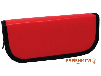 Pouzdro CONCORDE velké, koženka, červené A99701-3