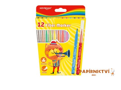 Popisovače KEYROAD 12ks A710